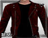 B l Red Leather Jacket