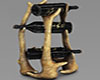 Country Horn Wine Rack