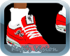 [KV] Red trainers Male
