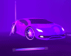 Neon Garage Car