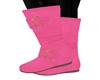 PINK BUCKLE BOOTS