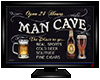 Man Cave Canvas