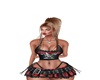 sexy bikergirl  skirt