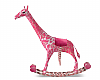 Pink toy Giraffe