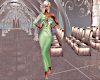 Elegant Sage Gown
