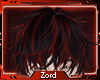 Hair Black Red EX!