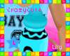 !Lily BottleCrayon Teal