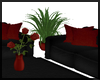 Black/Red Sofa Set V2 ~
