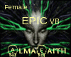 AF|Epic Female DJ VB