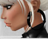 :: Black Light Earrings