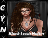 Black Lissa Halter Top