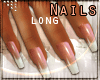 !E French nails long