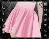 LM` Pink Flare Skirt