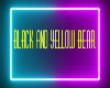 Black and yellow Bear