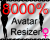 *M* Avatar Scaler 8000%