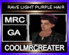 RAVE LIGHT PURPLE HAIR