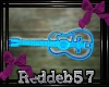 *RD* Blue Neon Guitar