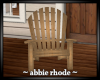 *AR* Adirondack Chair