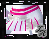 [LA] Pink white skirt