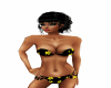 Sexy Black/Yellow Bikini