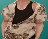 Open Shirt Cream