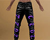 2022 Leather Pant Purple