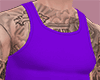 Rick Shirt+Tattoo Purple
