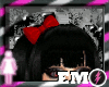 !EMO! BLACK RED BOW