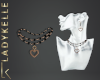 LK| Onyx Heart Necklace