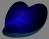 Chair blue heart