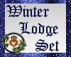 ~QI~Winter Lodge Cabinet