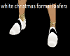 white christmas loafers