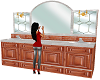 Animated Mirrored Sink