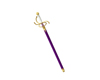 -ND- Purple Gold Sword