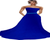 Royal Blue wedding dress