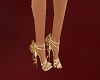 !! Golden Sexy Heels
