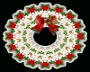 white/red xmas wreath