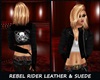 REBEL RIDER LEAT & SUEDE