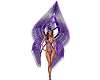 ShowGirl Feathers purple