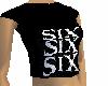 SixSixSix Black T-Shirt