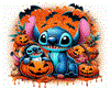 Halloween Stitch Bed