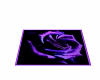 (KD) Purple Rose Rug