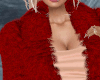 Fur Jacket Red Layerable