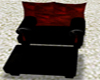 blackredleather chair
