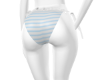 anime striped kini