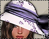 Purple Flowers Sweet Hat