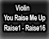 Violin Raise me Up