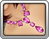 Diamond necklace [pink]