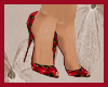 {L} floral heels