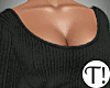 T! Fluffy Black Sweater